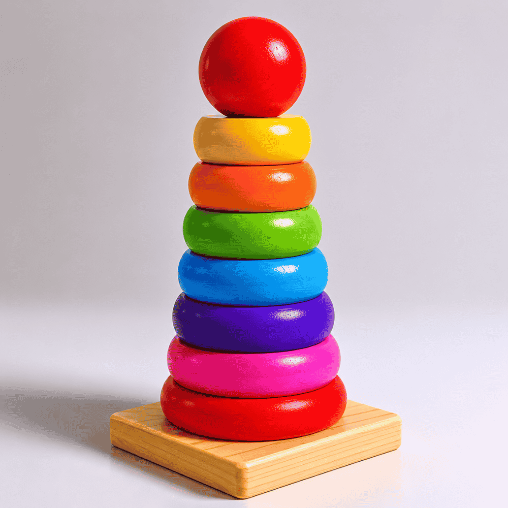 Brinquedo de Madeira Torre Arktoys