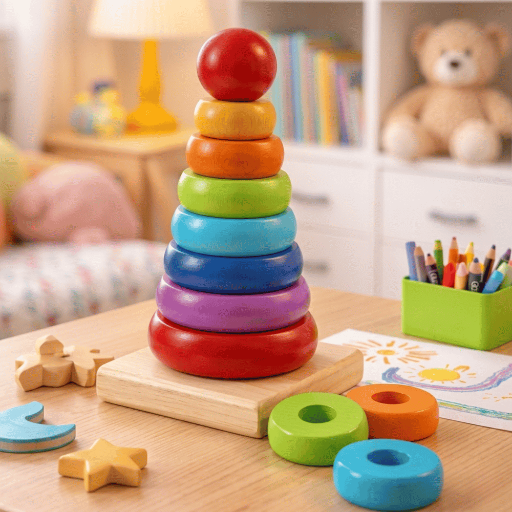 Brinquedo de Madeira Torre Arktoys