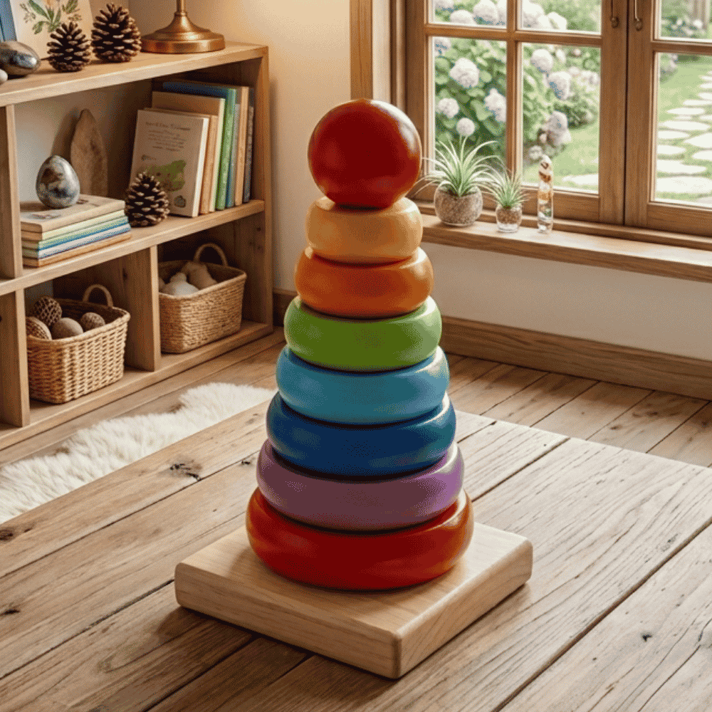 Brinquedo de Madeira Torre Arktoys
