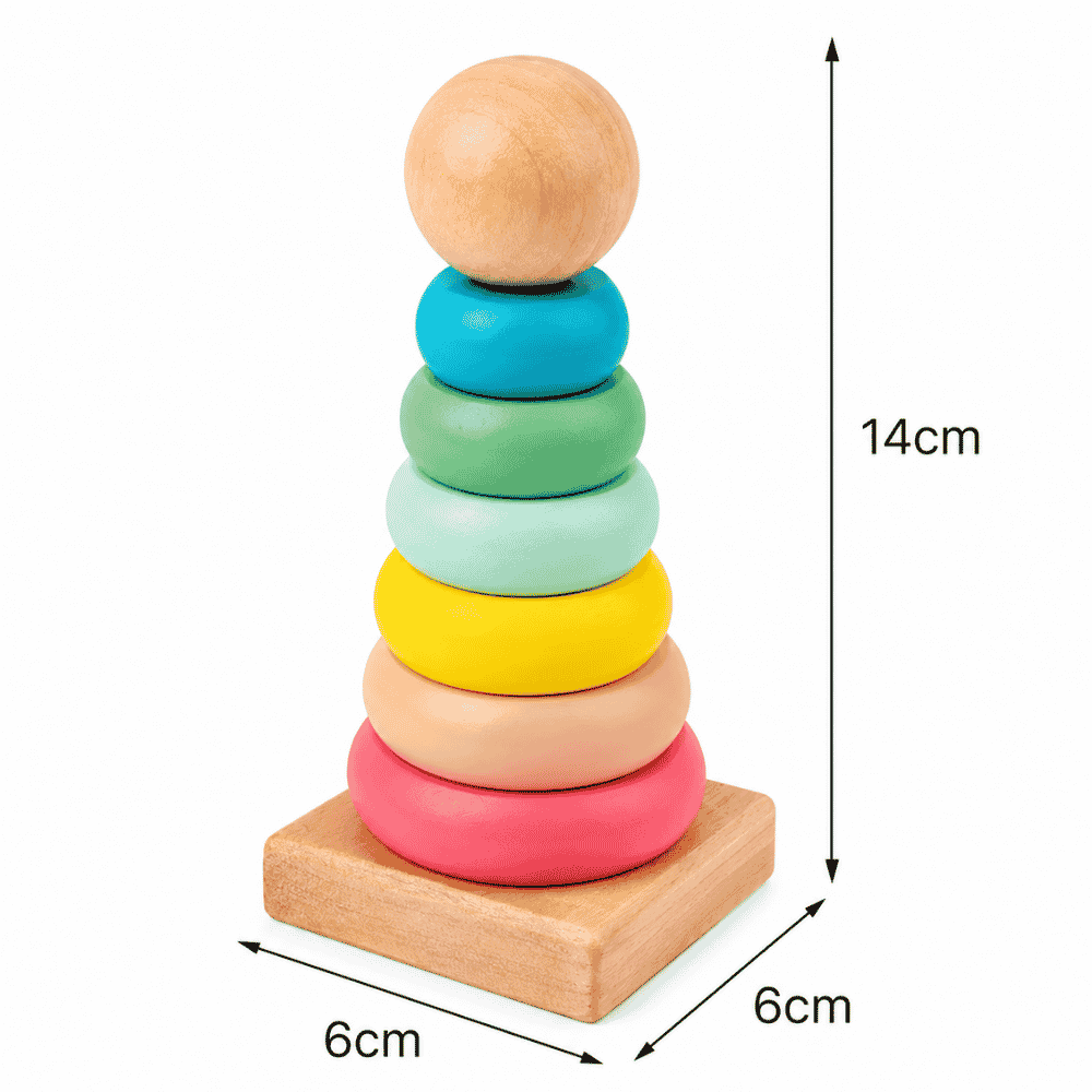 Brinquedo de Madeira Torre Arktoys
