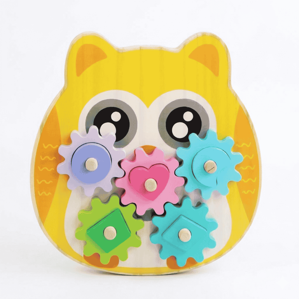 Brinquedo de Madeira Engrenagem Arktoys