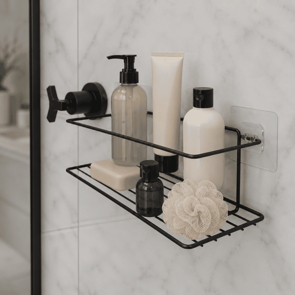 Suporte Multiuso com Adesivo Linha Black Stolf
