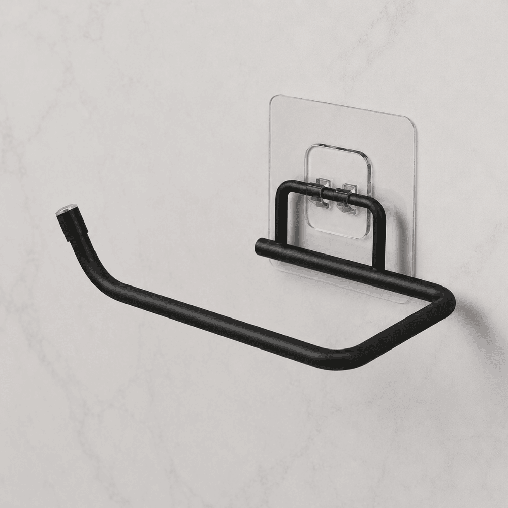 Suporte para Papel Higiênico com Adesivo Linha Black Stolf