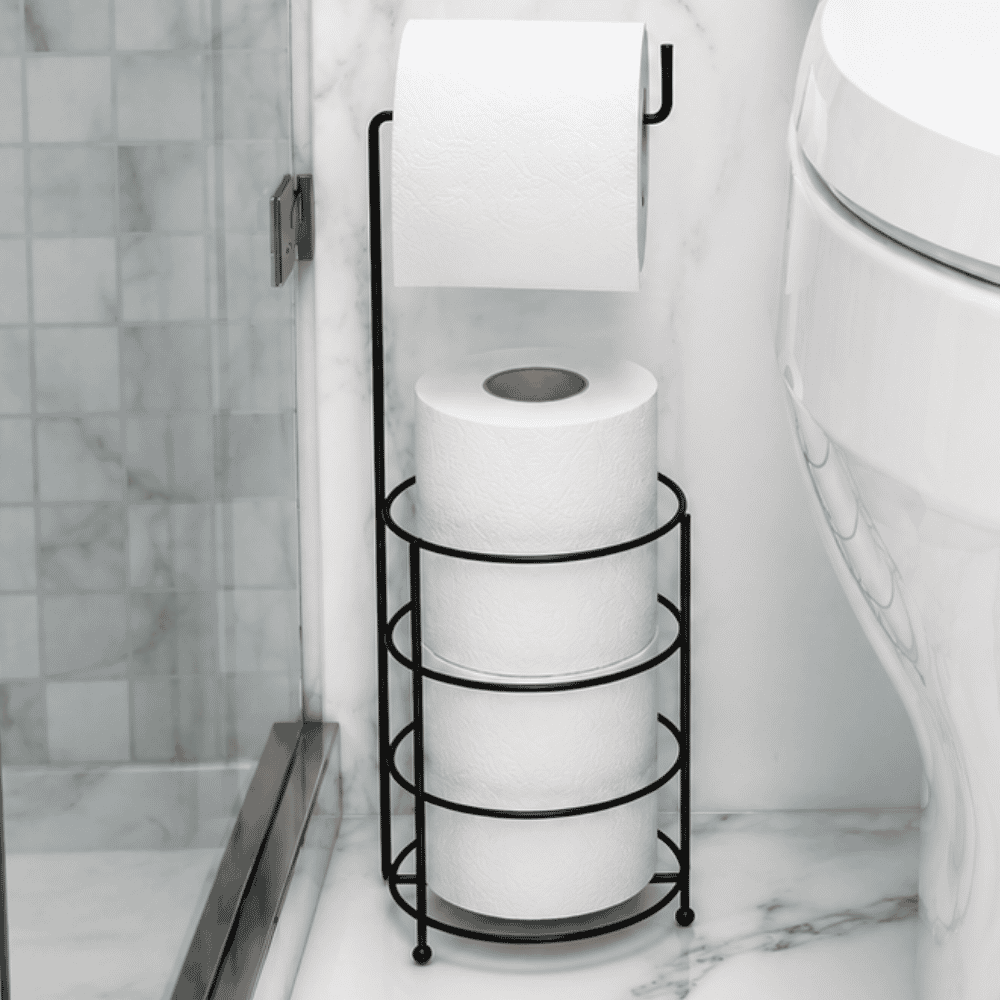 Suporte para Papel Higiênico Linha Black Stolf