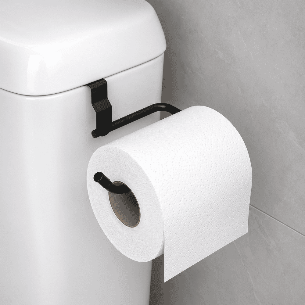 Suporte Simples para Papel Higiênico Linha Black Stolf