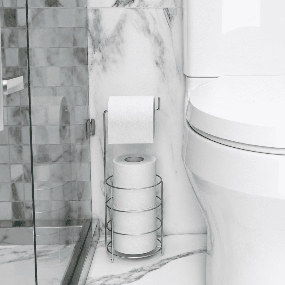 Suporte para Papel Higiênico Cromado Stolf