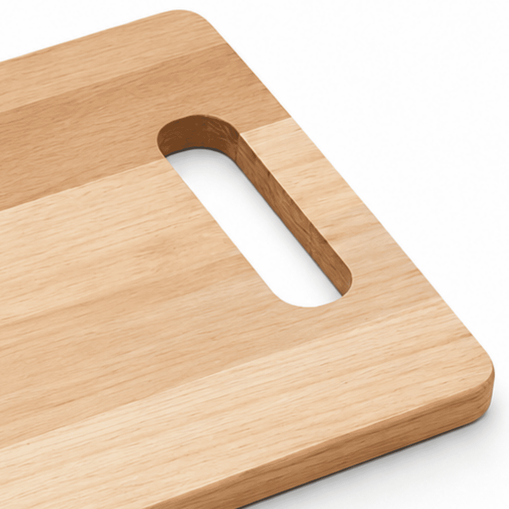 Tábua de Servir com Alça Eucalipto 33x22cm Stolf