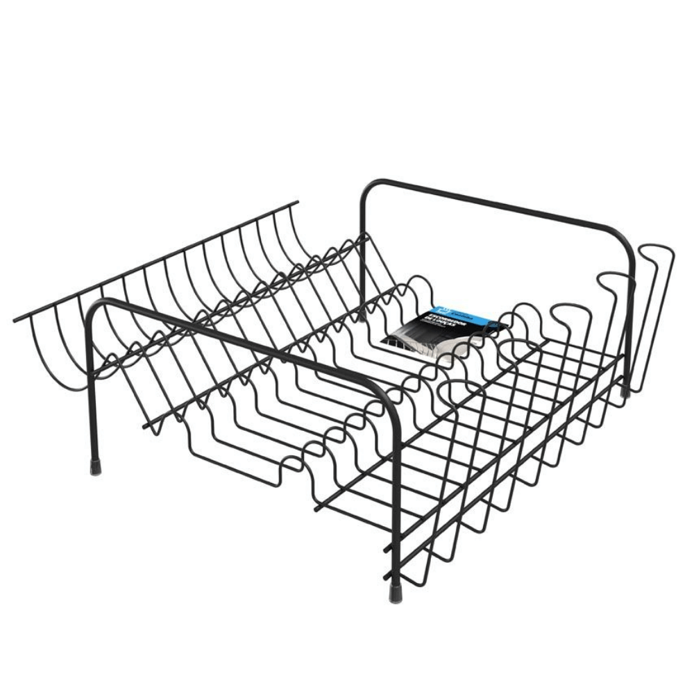 Escorredor Prático com Porta Copos Linha Black Stolf