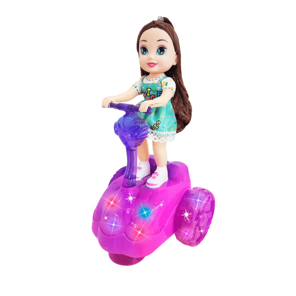 Boneca Belinda Radical Scooter Luz e Som DMBrasil