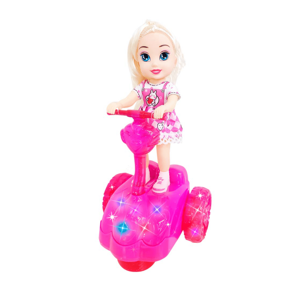 Boneca Belinda Radical Scooter Luz e Som DMBrasil