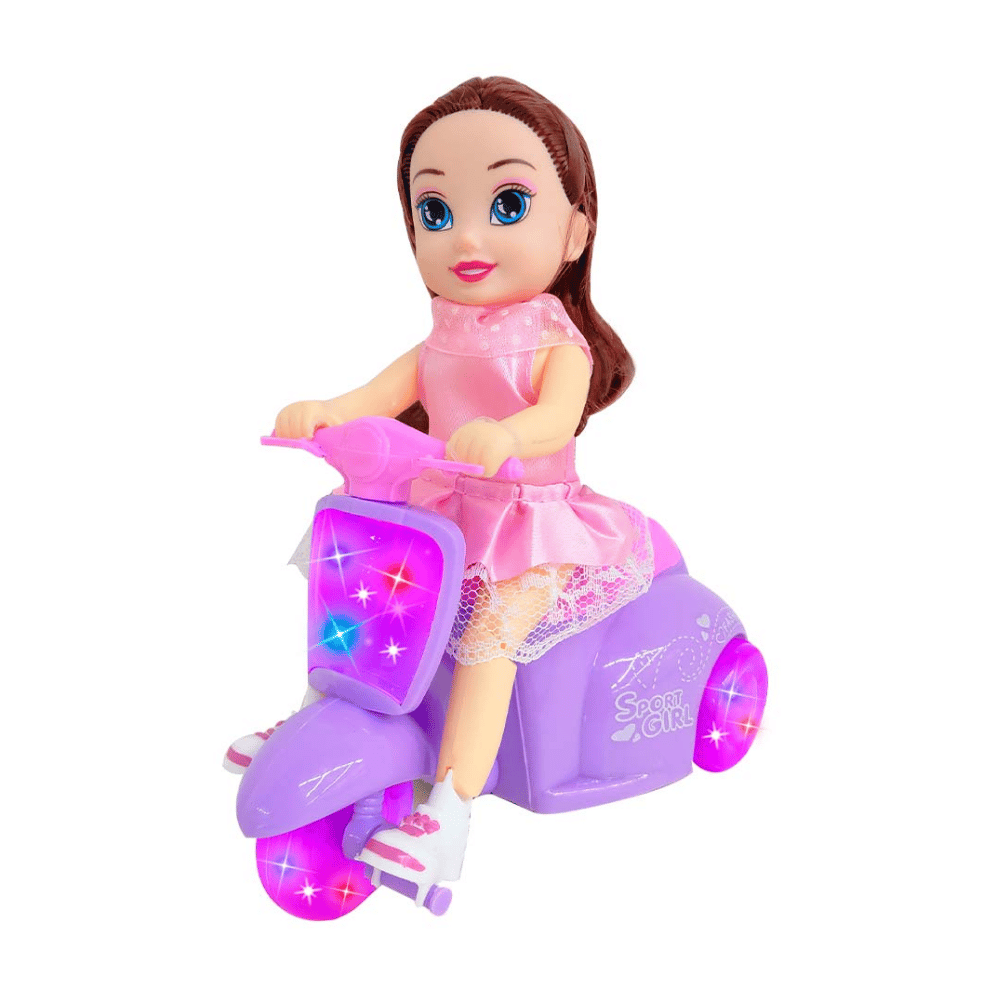 Boneca Belinda Radical Motoca Luz e Som DMBrasil