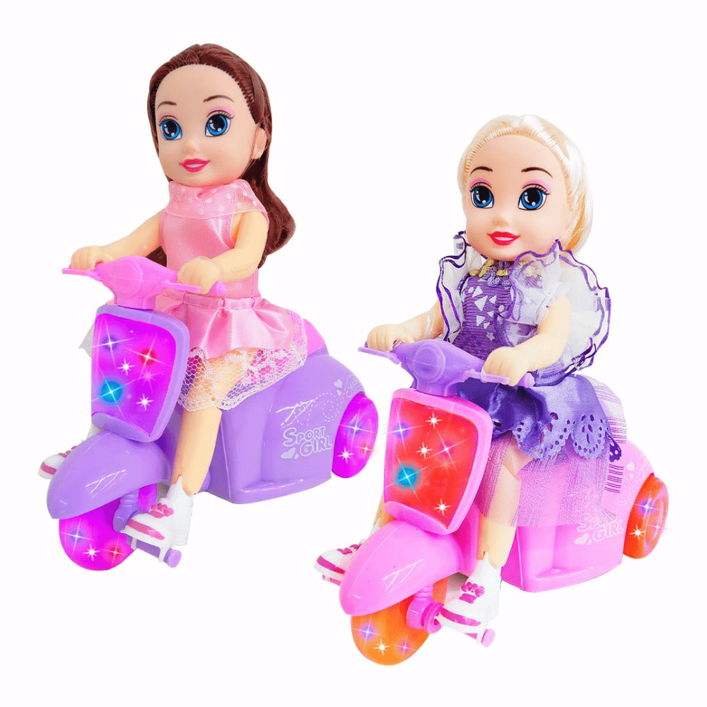 Boneca Belinda Radical Motoca Luz e Som DMBrasil