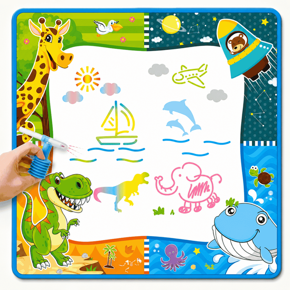 Quadro de Desenho Magnético Patinhos DMBrasil