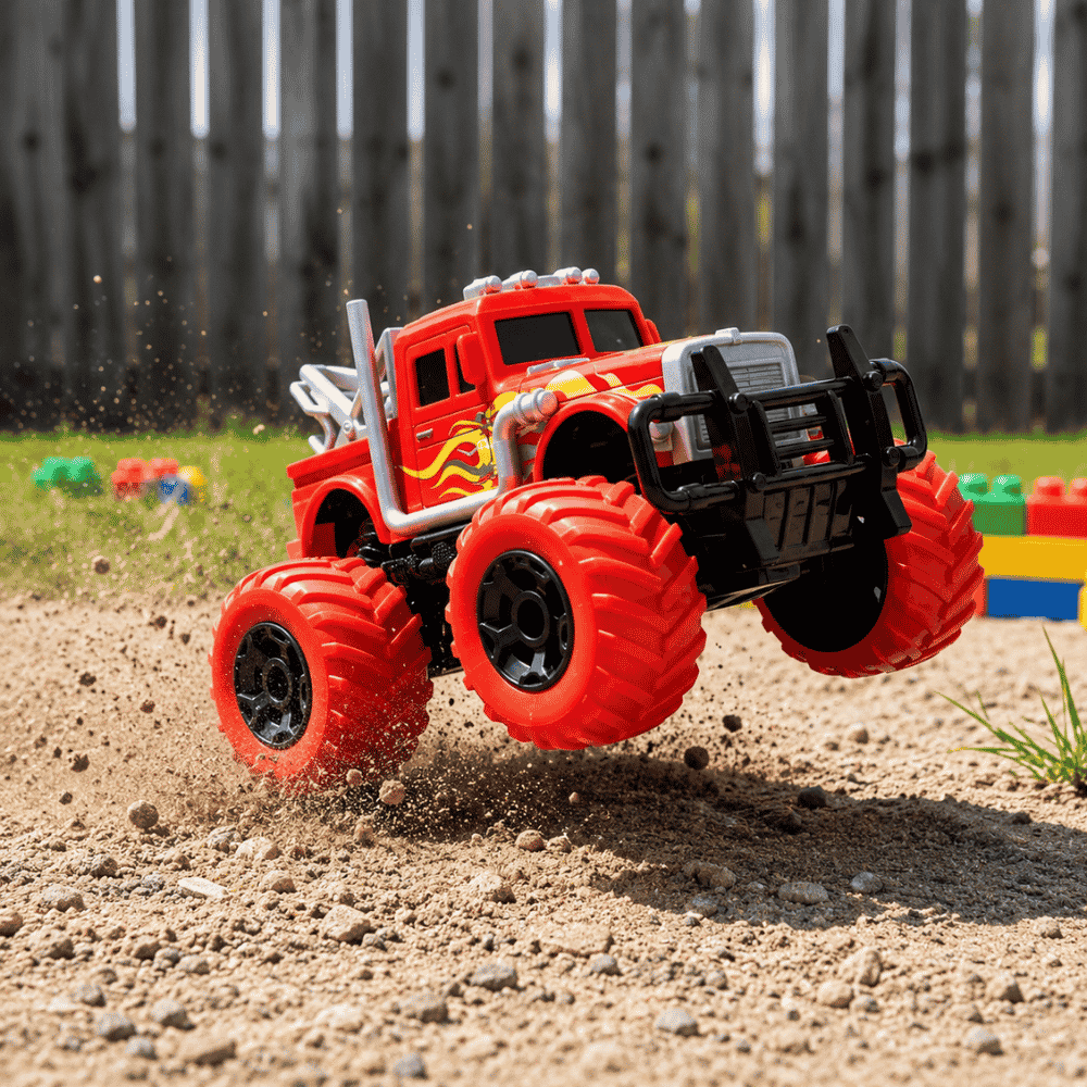 Carro Controle Remoto sem Fio com Luz Mini Truck DMBrasil