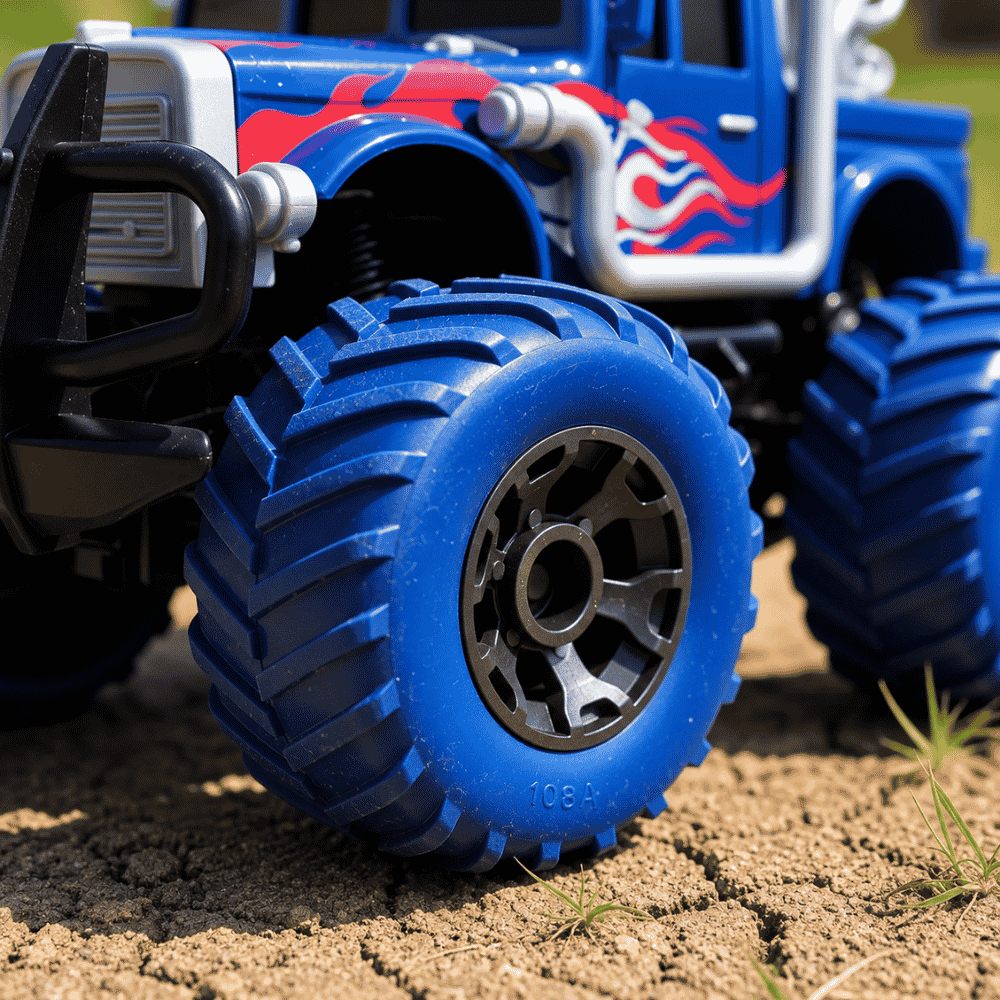 Carro Controle Remoto sem Fio com Luz Mini Truck DMBrasil