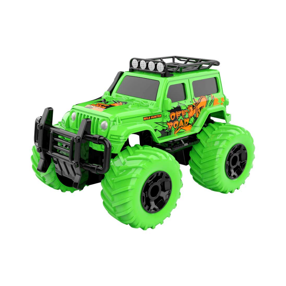 Carro Controle Remoto Sem Fio com Luz Mini Safari DMBrasil