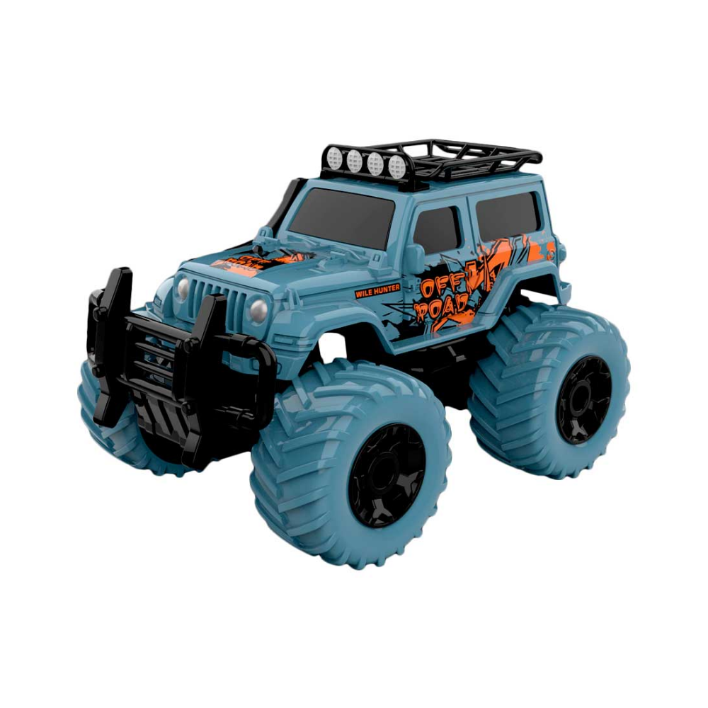 Carro Controle Remoto Sem Fio com Luz Mini Safari DMBrasil