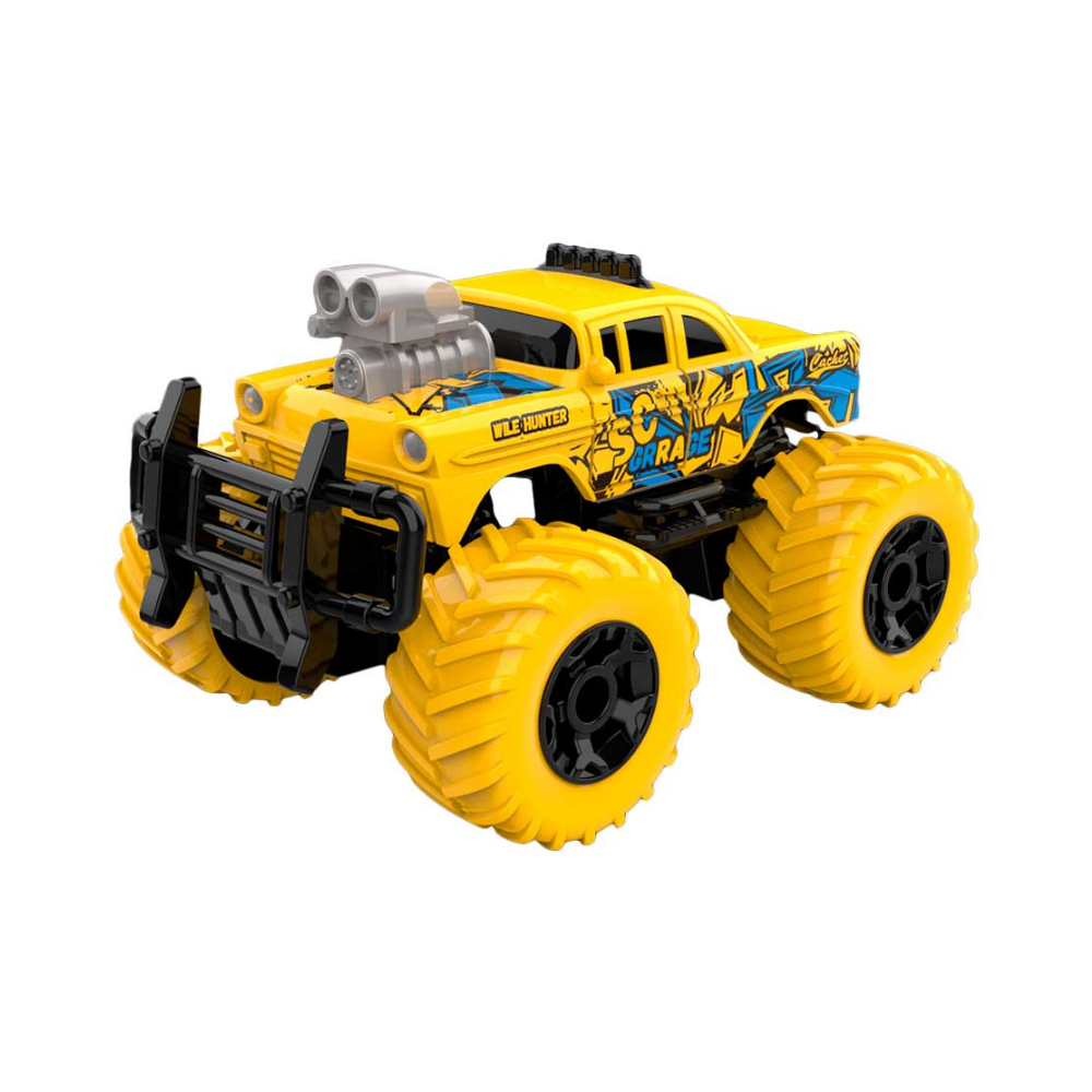 Carro Controle Remoto Sem Fio com Luz Mini Pick Up Turbo DMBrasil