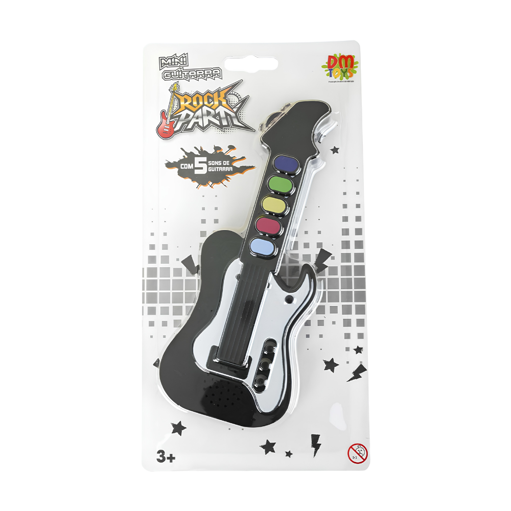 Mini Guitarra Rock Party DMBrasil