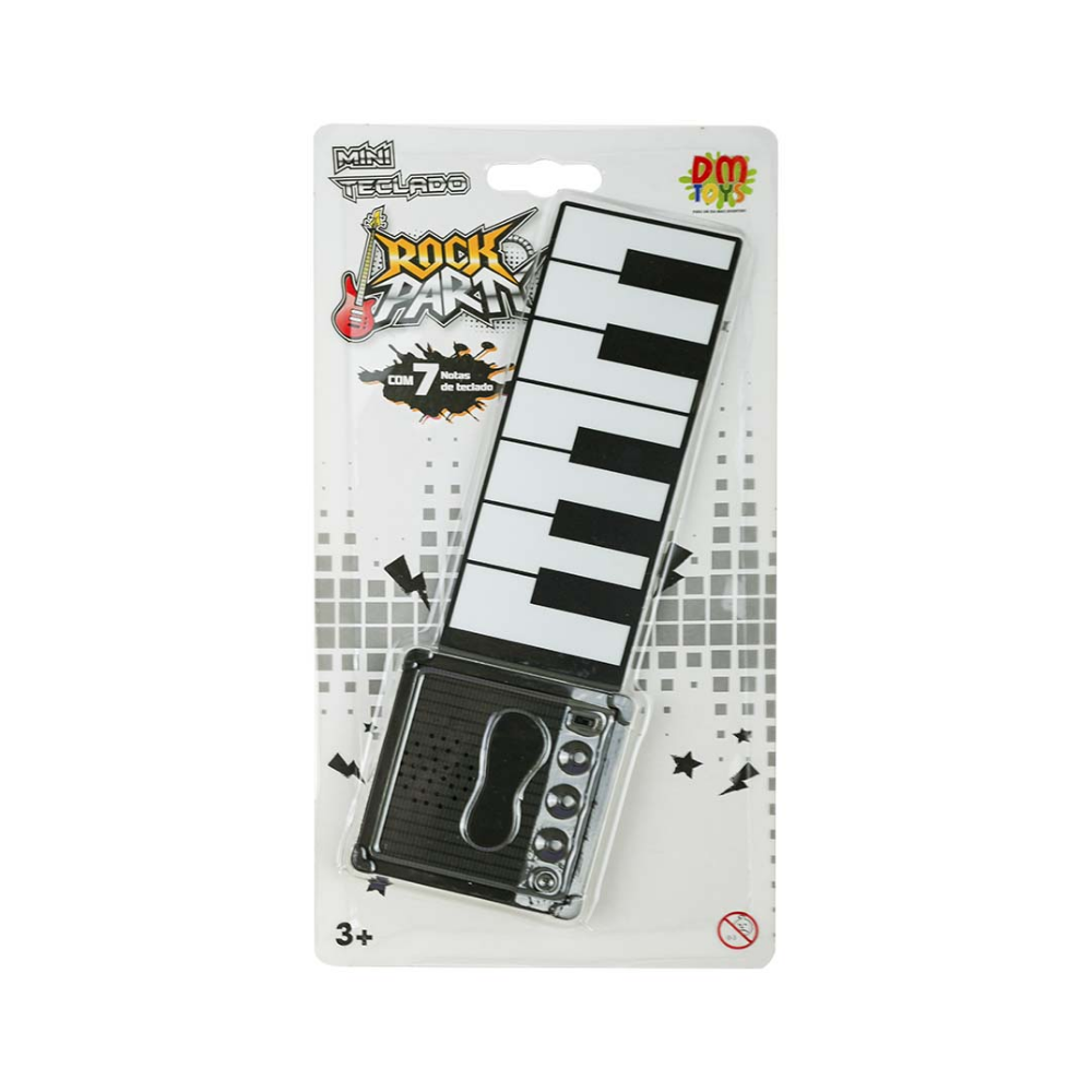 Mini Teclado Rock Party DMBrasil