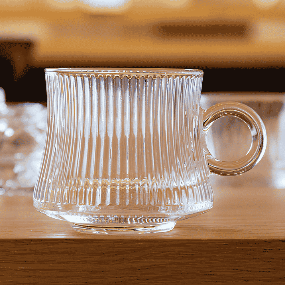 Caneca Lines Vidro 160ml Coliseu
