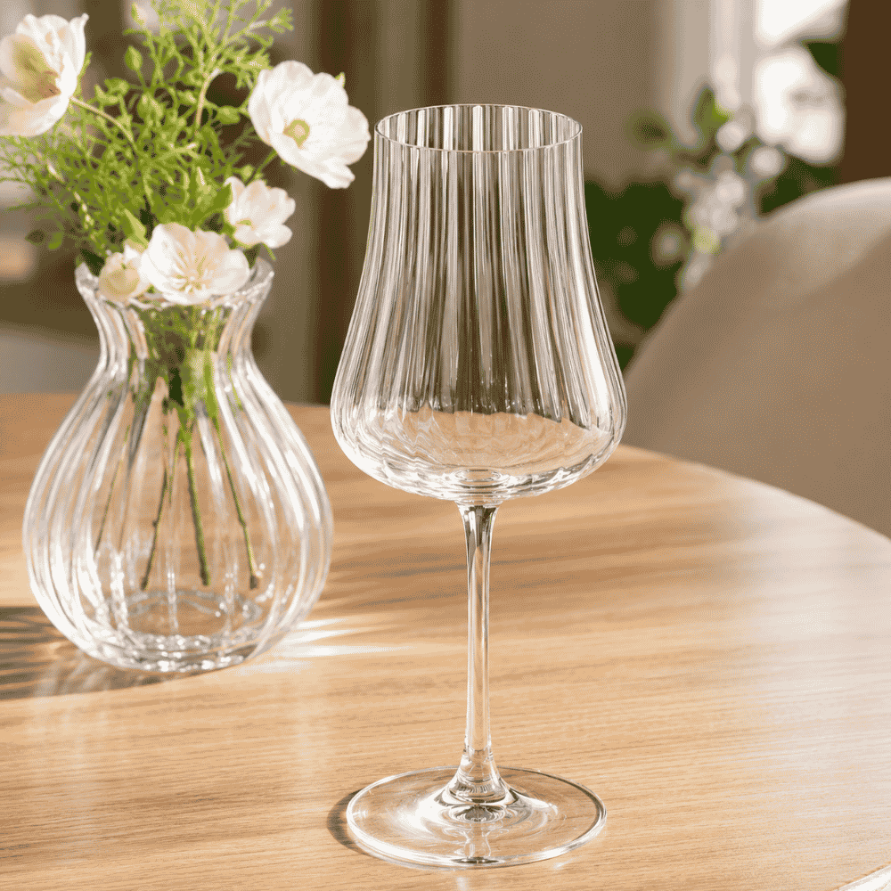 Taça de Vinho 500ml Cristal Ecológico Bohemia Coliseu