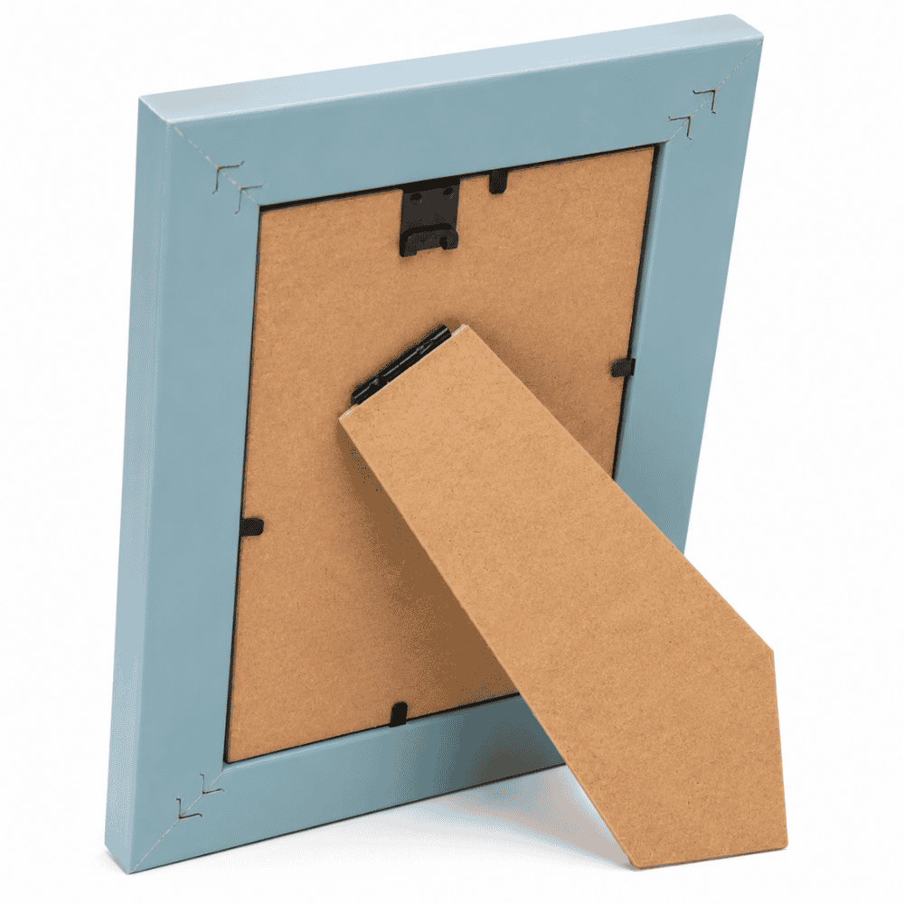 Porta-Retrato Trançado 15x10cm Azul MDF Coliseu