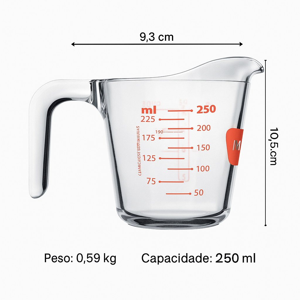 Jarra Medidora 250Ml Nadir