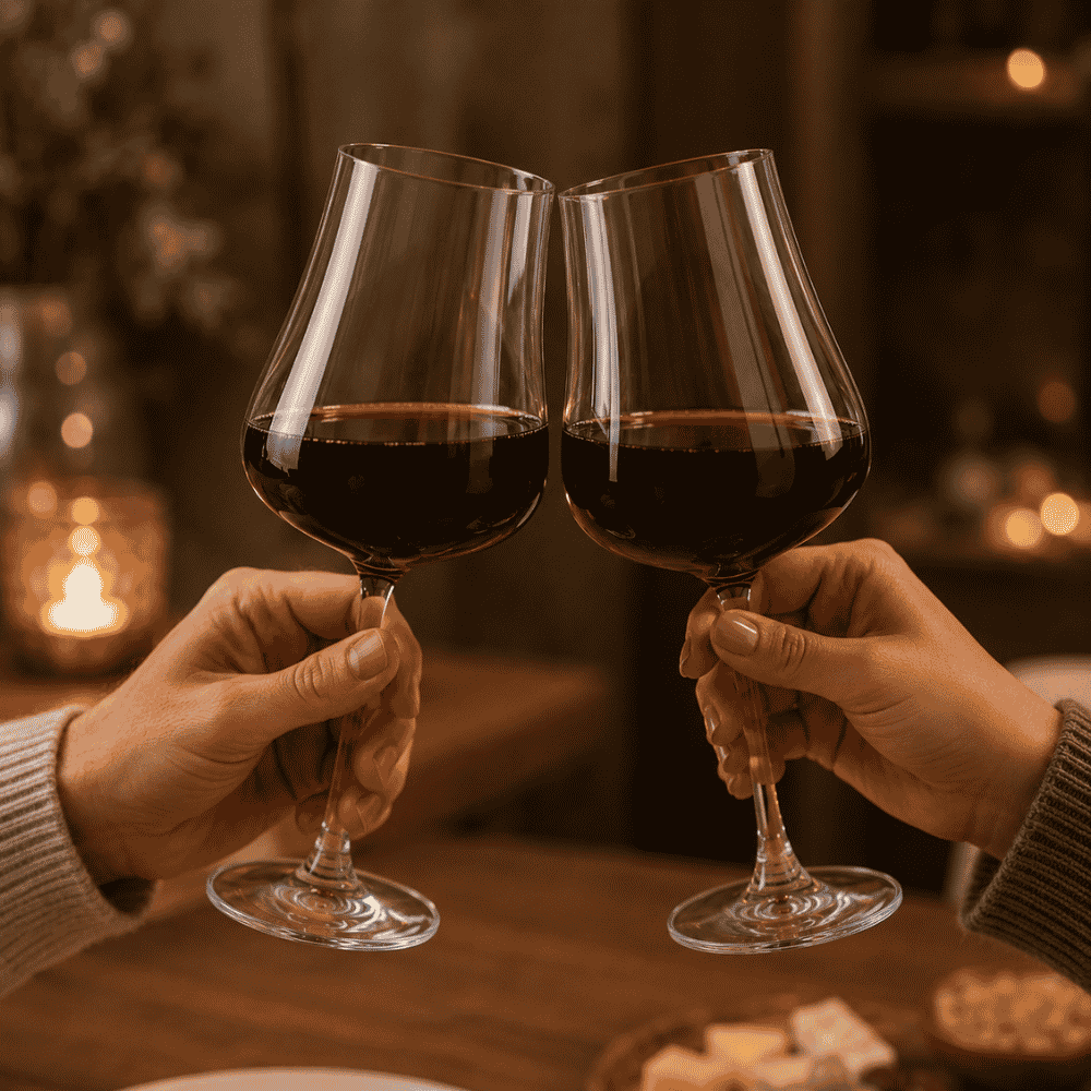 Taça de Vinho Iduna 650ml Cristal Ecológico Bohemia Coliseu