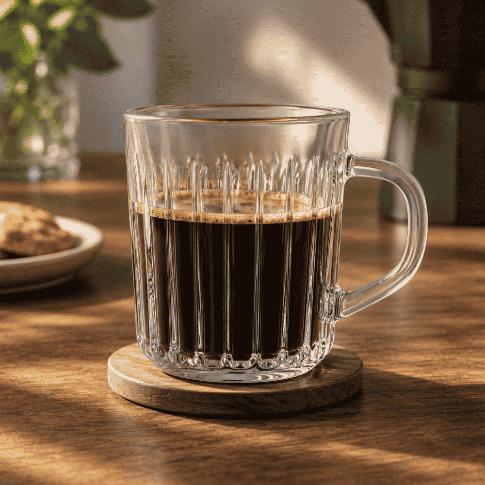 Caneca Bangkok 230ml Vidro Coliseu