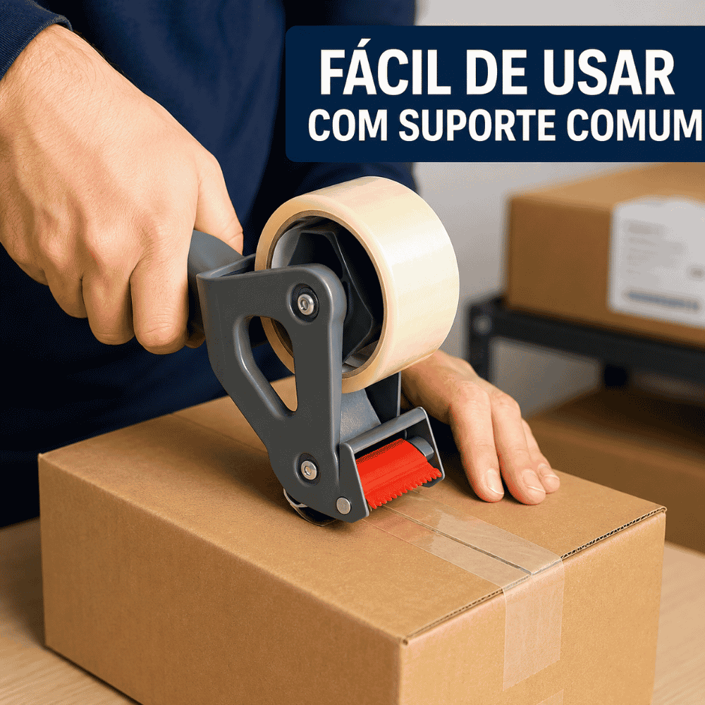 Fita Adesiva 45mmx40m Polipropileno para Embalagem Euro PP Sicad