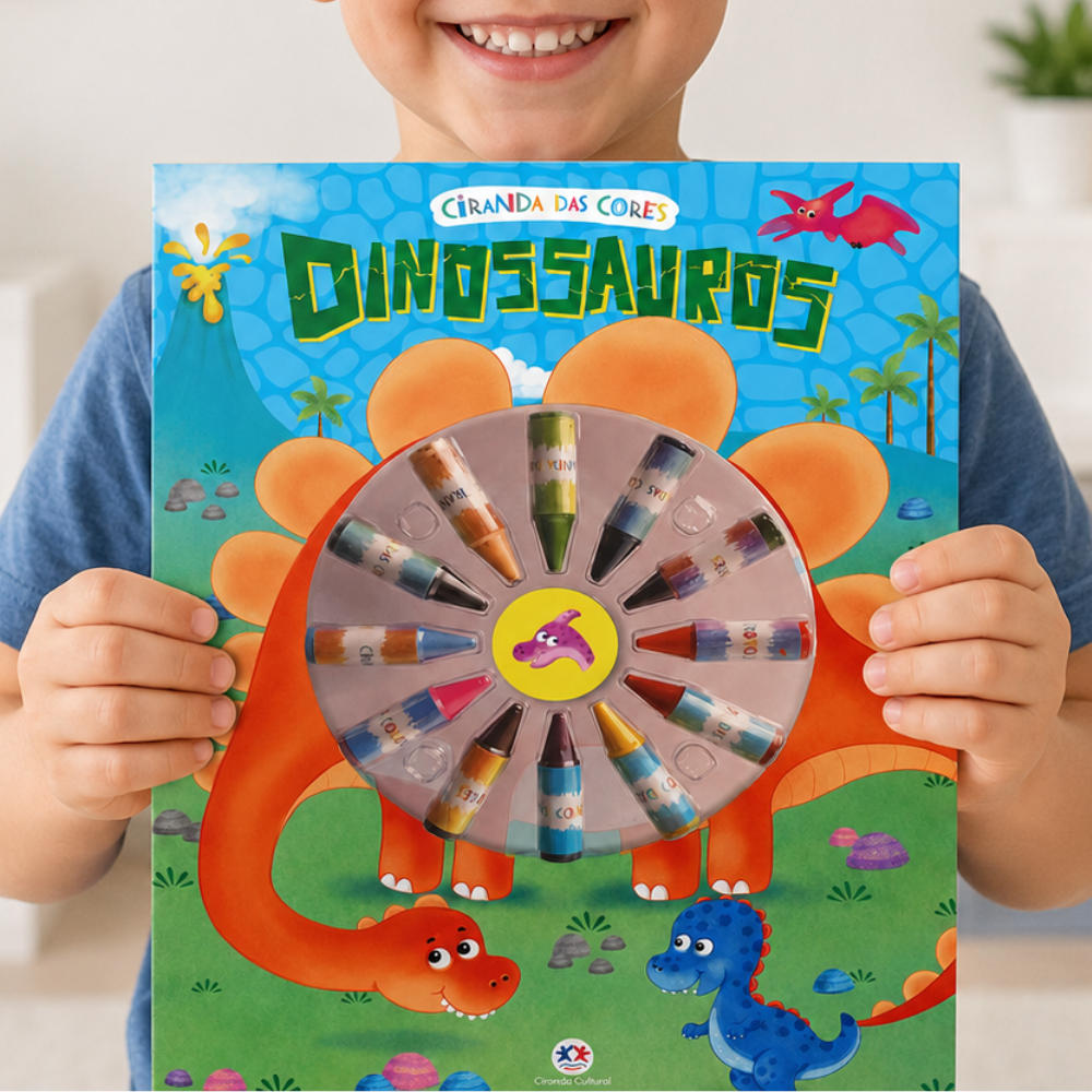 Livro Dinossauros Ciranda Cultural