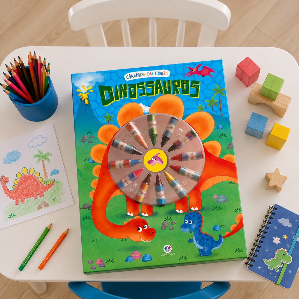 Livro Dinossauros Ciranda Cultural