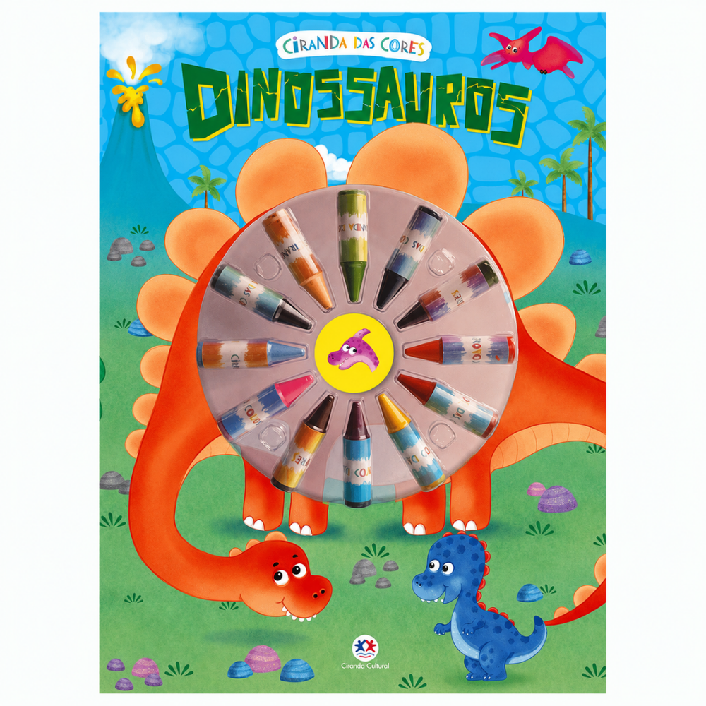Livro Dinossauros Ciranda Cultural