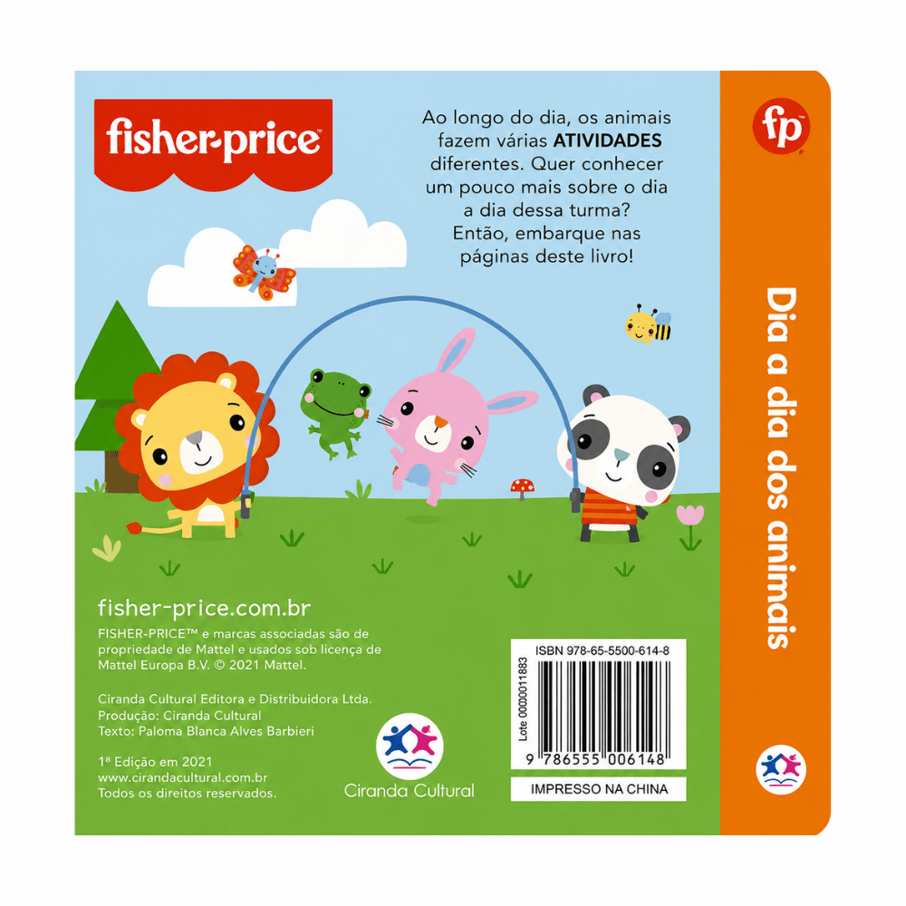 Fisher-Price O Dia a Dia dos Animais Ciranda Cultural