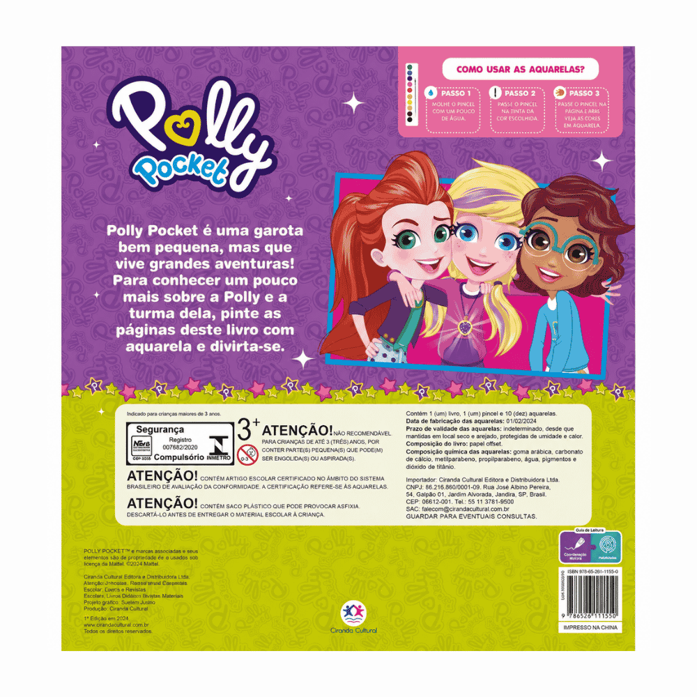 Polly Queridas Cores Ciranda