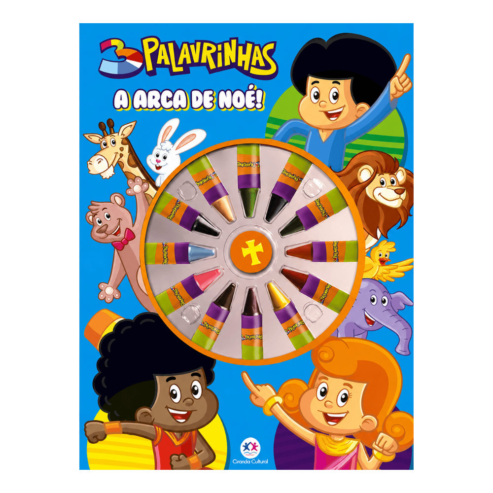 Livro 3 Palavrinhas A Arca de Noé Ciranda Cultural