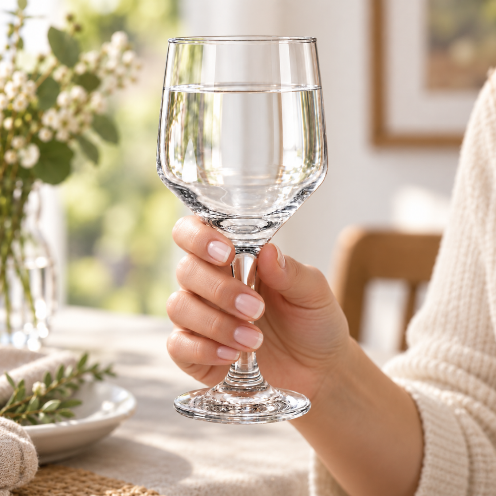 Taça de Água Buffet 300ml Nadir - Cx 6 Unidades
