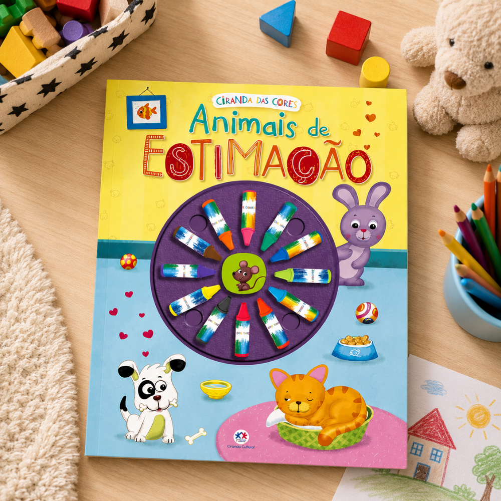 Livro Animais de Estimação Ciranda Cultural