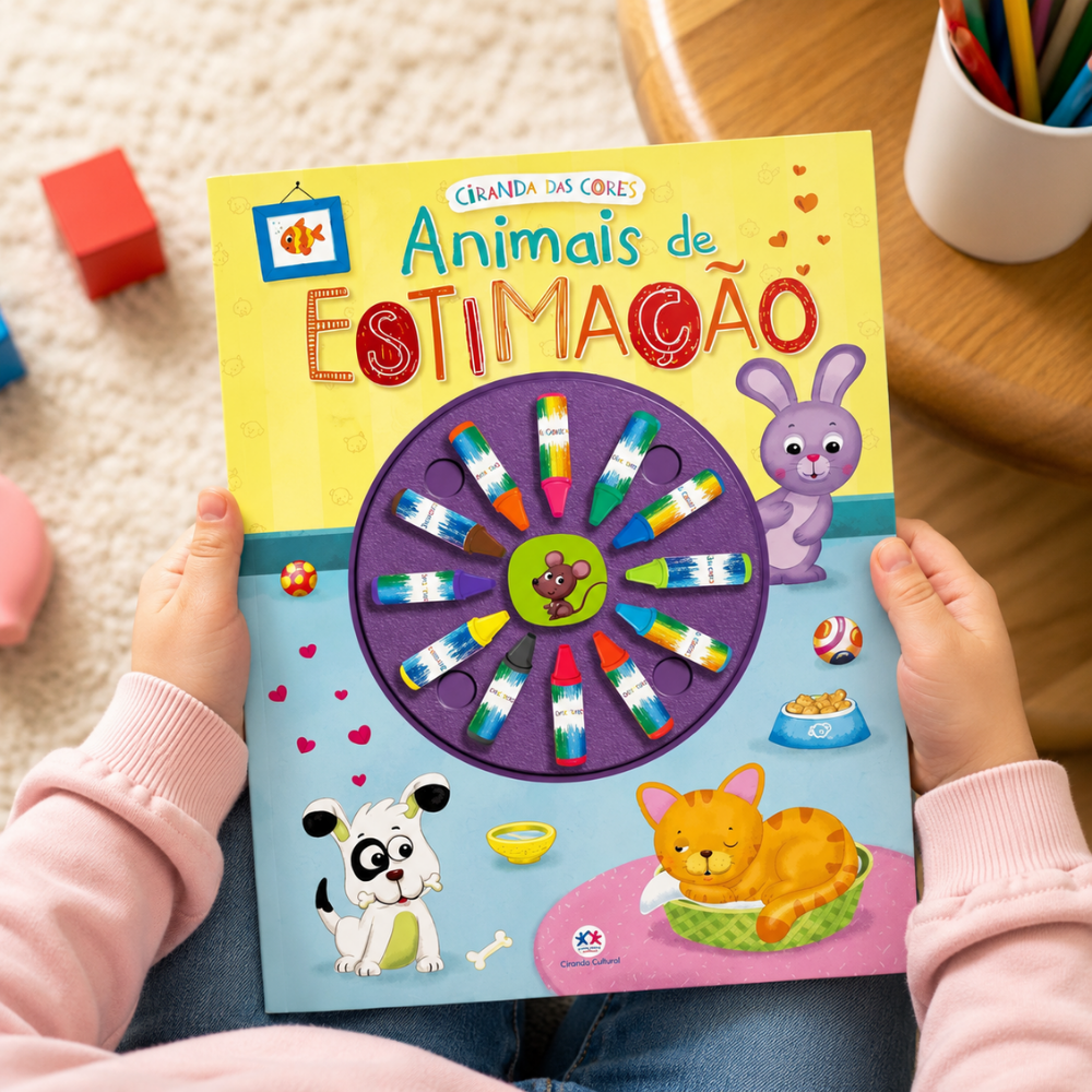 Livro Animais de Estimação Ciranda Cultural