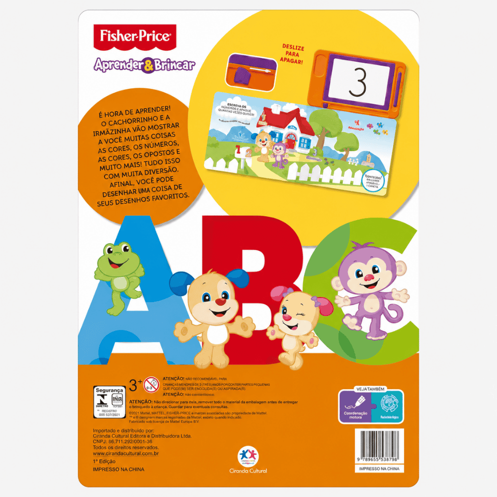 Fisher-Price Aprender, Brincar e Desenhar Ciranda