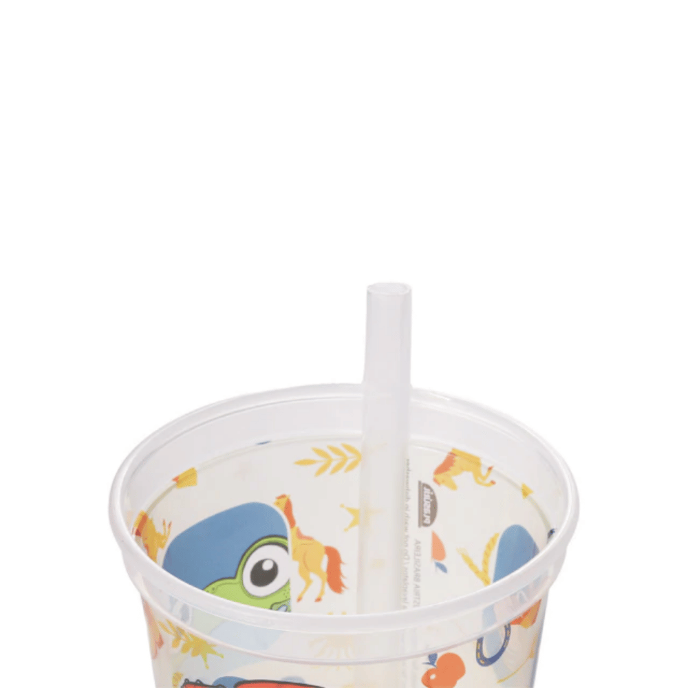 Copo com Canudo Fixo Toy Story 330ml Plasútil