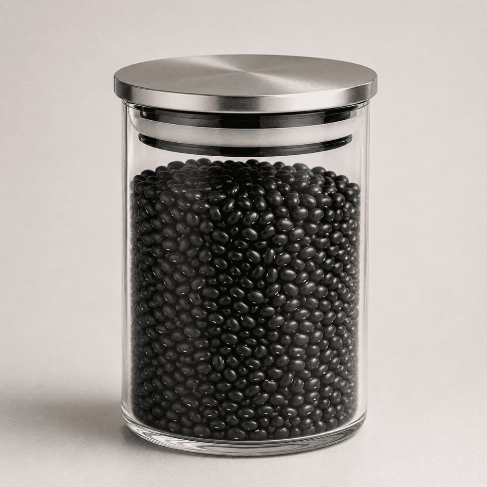 Pote Hermético em Vidro com Tampa de Inox 650ml Linx