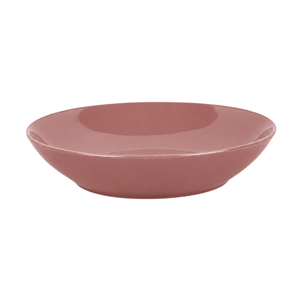 Prato Fundo Mix and Match em Porcelana 19,5cm Bege Blush Full