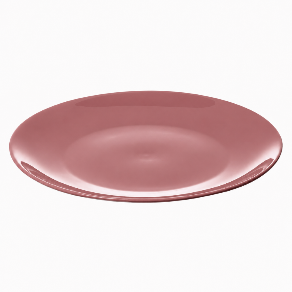 Prato Raso Mix and Match em Porcelana 26cm Bege Blush Full Fit