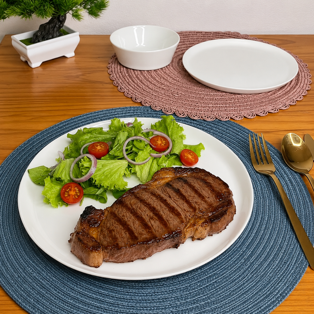 Prato Raso Ovalle em Porcelana 27cm Full Fit