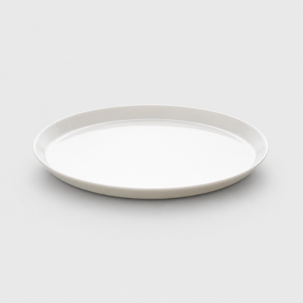 Prato Raso Ovalle em Porcelana 27cm Full Fit