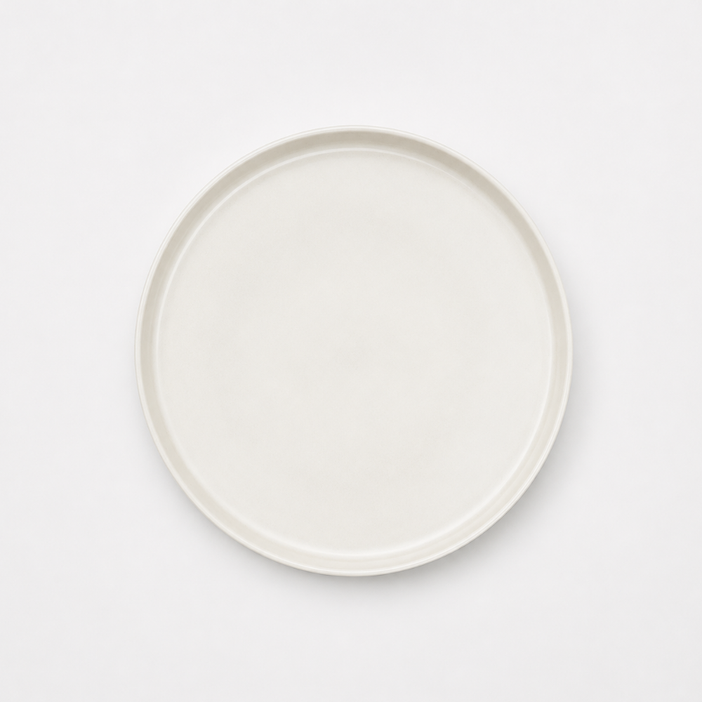 Prato de Sobremesa Ovalle em Porcelana 21cm Full Fit