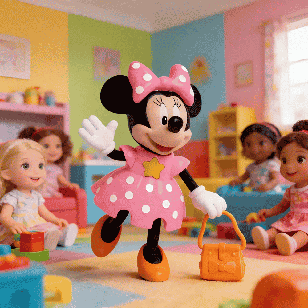 Boneca Minnie Conta História com Som Disney Elka