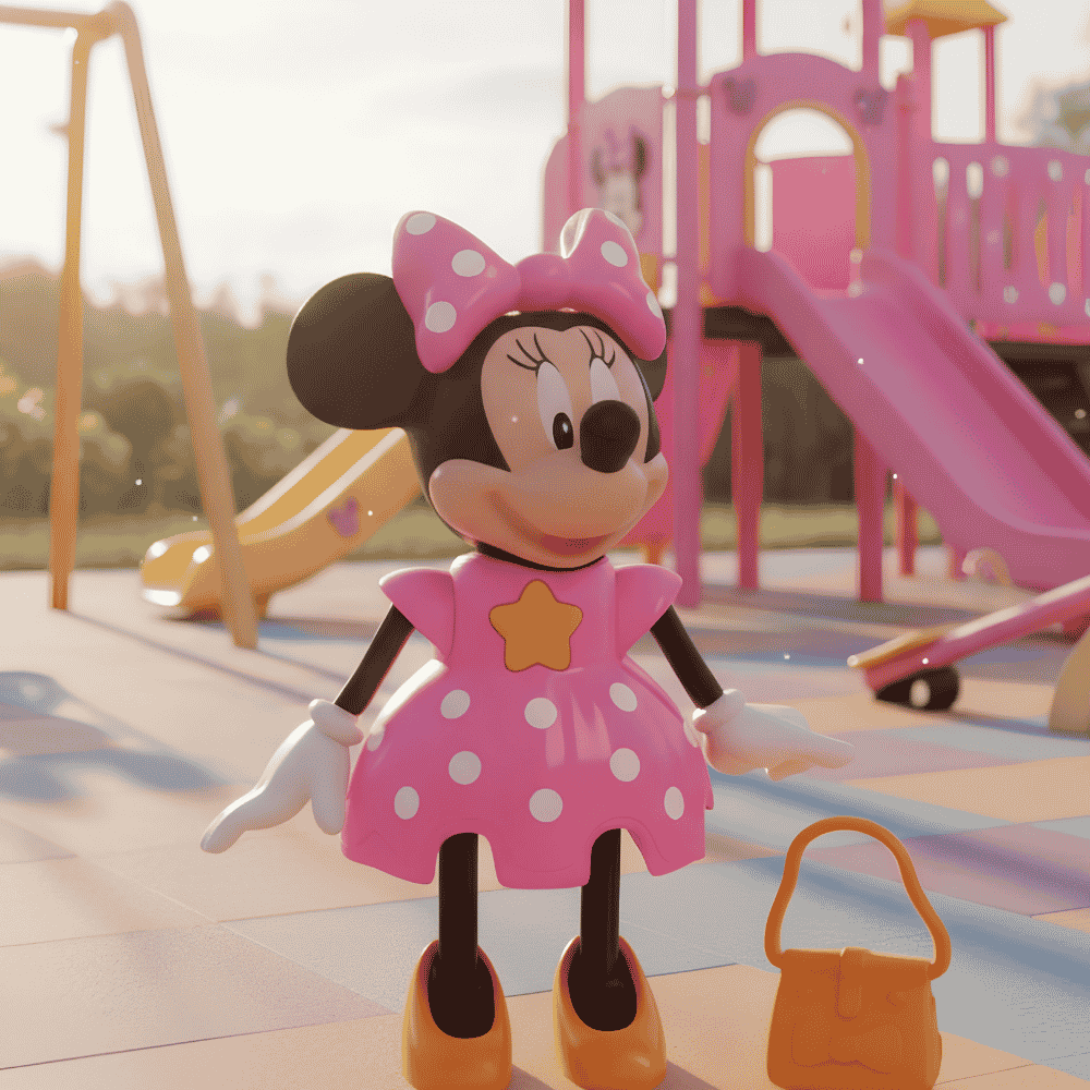 Boneca Minnie Conta História com Som Disney Elka